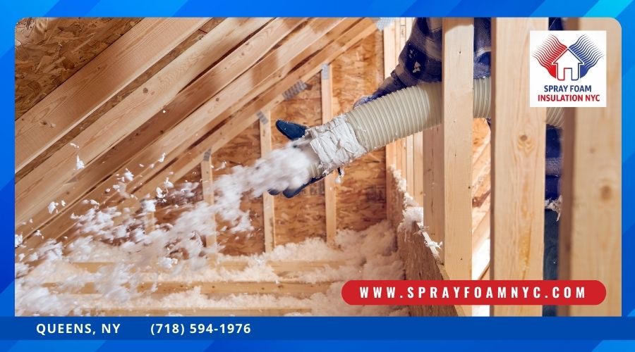 Spray Attic Insulation Queens, NY