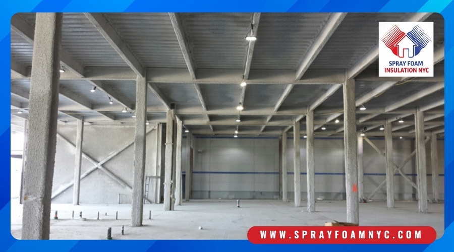 Spray on fireproofing Queens NY