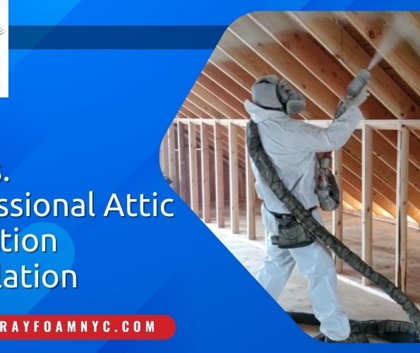 Professional attic insulation in Queens NY