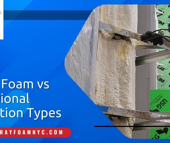 Spray foam vs traditional insulation in Queens NY